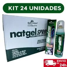 Kit 24 - Gel Massageador Natgel 120g Spray - Bell Corpus
