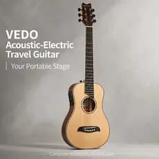 Conjunto de violão de 36 polegadas, ideal para iniciantes e adultos, com bolsa de transporte EQ, pá, alça, clipe de
