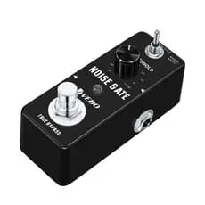 Pedal de efeito VEDO Noise Gate para guitarra elétrica e baixo, com true bypass, ao menor preço e com a mais alta qualid