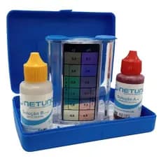Netuno® Estojo Teste de Piscina – pH e Cloro Preciso