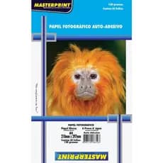 Papel Fotografico Adesivo 130g Glossy A4 Brilhante Resiste a Água Brilho
