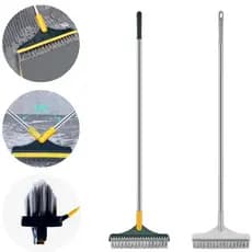 Escova De Limpeza Mop Rodo Vassoura 2 Em 1 Gap Esfregão Limpa Casa Banheiro Cozinha Chão Cantos