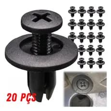 parafusos Rebites plásticos de 8mm, fixadores, para carros