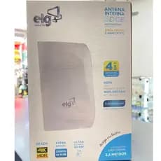 Antena Digital Interna Com Cabo 2,5m Edge Hdtv5000wh Elg