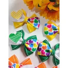 parzinho laço escolar/ laço escolar/ tiara infantil/tiara feminina/ acessório de cabelo/moda infantil