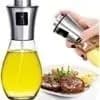 Galheteiro de Vidro com Spray 200ml Elegância e Controle na Cozinha Moderno