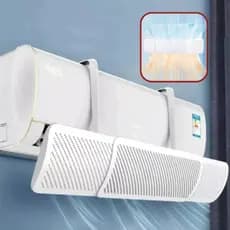 Defletor de Ar para Ar-Condicionado Proteção, Suporte e Direcionamento de Ventilação