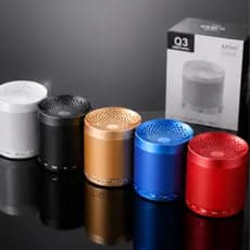 Caixa de Som Bluetooth 10W Q3 Portátil Rádio FM, USB, Cartão SD, pen drive