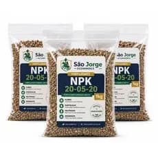 Npk 20-05-20 Adubo Fertilizante Granulado P/ Manutenção 1kg