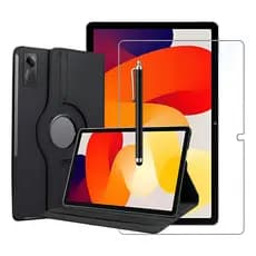 Kit Capa Redmi Pad SE 11 Giratória + Película + Caneta Touch – Chega de Arranhões e Quedas!