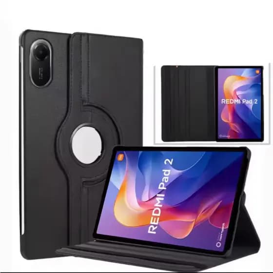 Capa de Giratoria para Redmi Pad 2 – Base Rígida e Suporte Ajustável – Design Exclusivo e Ultraresistente!