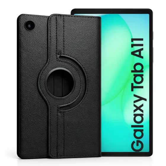 Capa Giratória 360 Samsung Galaxy Tab A11 Capa Tablet Protetora Couro com Suporte