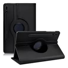 Kit Capa Tab S10 FE+ Giratória + Película e Caneta Touch para Proteção Máxima