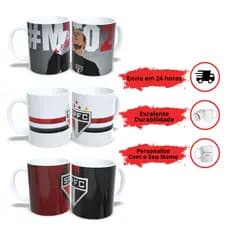 Caneca do Tricolor! Vários Modelos do São Paulo! Envio em 24 horas + Promoção Exclusiva!