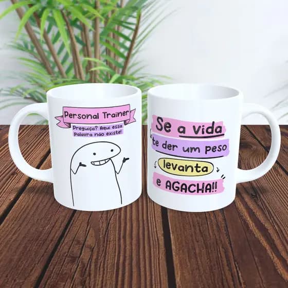 Caneca Flork para Personal Trainer! Promoção Especial + Envio Rápido em 24 horas!
