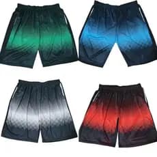 kit 3 Bermuda short Adulto academia treino caminhada corrida futebol