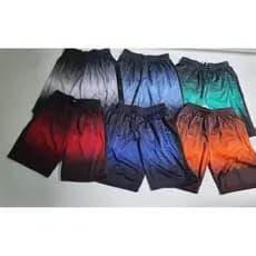 kit 4 Bermuda short  Sublimado chimpa  infantil juvenil criança esportiva