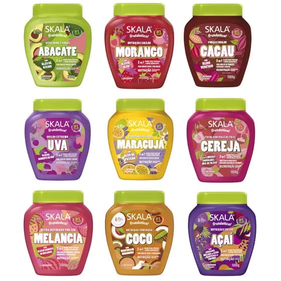 Creme de Tratamento Skala 1 kg - Frutástica 2 em 1