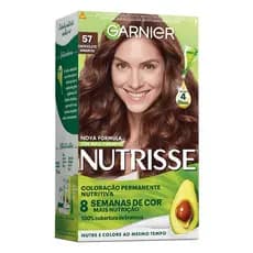Tinta De cabelo Nutrisse 57 Chocolate Amargo