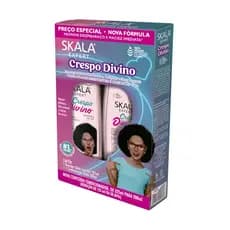 Kit Skala Shampoo Crespo Divino 325ml e Condicionador 200ml