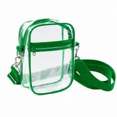 Shoulder Bag De Ombro Transversal Adulto Infantil Transparente Unissex Mochila Cores Diversas ENVIO INMEDIATO