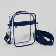 Bolsa Shoulder Bag Transparente Cristal Transversal Bolsa de Ombro, Praia e Piscina, Shows ENTREGA DIRECTA