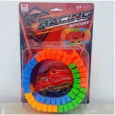 Pista De Carrinho Loop Trilhos Montáveis Com Carro Elétrico