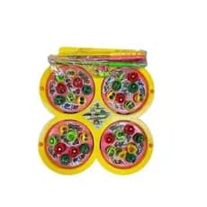 Jogo Pega Peixe Pescaria/ Maluca 32 Peixes E 4 Varas