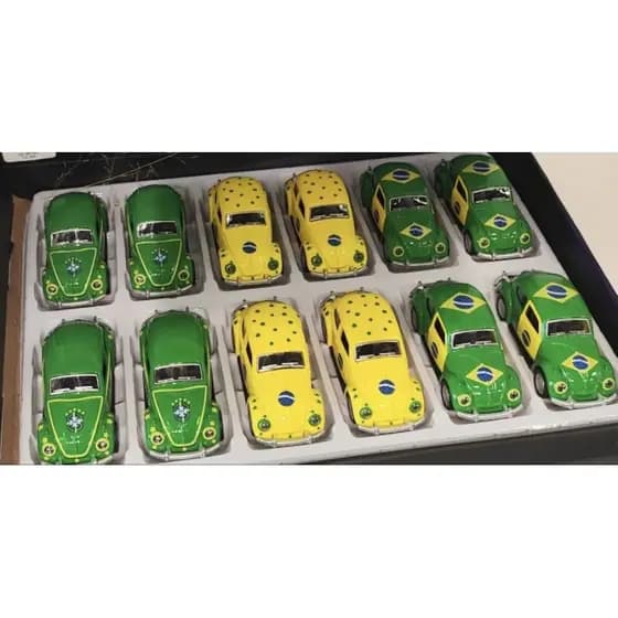 Novo carrinho miniatura Fusquinha  de especiais do Brasil