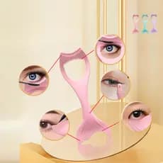 Kit Com 12 pcs Protetor De Silicone Para Aplicação de Mascara de Cílios Delineador e Sombra nos Cílios Baratinha