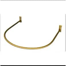 Provador de Parede Arco Dourado 90x90cm - Durável e Moderno