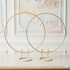Kit Arco de Mesa 50 cm Redondo para Festas e Decoração em Geral