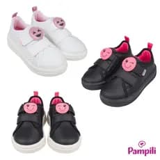 Tênis Infantil Pampili Colegial Luna Smile Menina Escolar