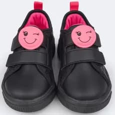 Tênis Infantil Menina Smile Pampili Luna Colegial Menina Escolar Volta as aulas