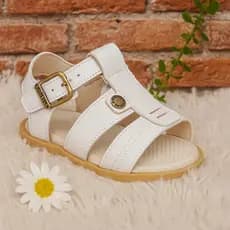 Sandália infantil menino Papete Batizado Pimpolho Casual Básica antiderrapante