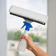 Rodo Spray Mop Limpa Janela Parede Porta Vitro Esfrega Pano Apartamento  Piso Cerâmica Espelho Vidro
