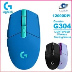 Logitech G304 Mouse Sem Fio 2000DPI Delay Jam Ergonômico Silencioso