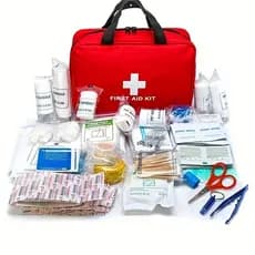 O kit De Primeiros Socorros Portátil Pequeno/Grande Inclui Tesouras E Pinças Profissionais , Projetado Para Acampar , Ca