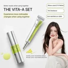 Hidrogel reparador reafirmante Vita-A Retinol, hidratação profunda, adequado para pele macia e eficaz