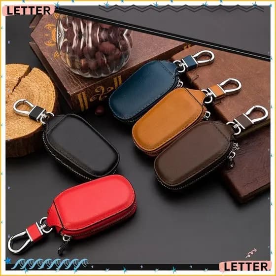 Bolsa para chaves de carro Capa para chaves Capa de proteção para chaves com zíper