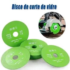 Disco para cortar vidro de e Furo de 20mm para esmerilhadeiras e serras mármores de qualquer marca