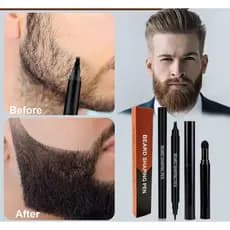 Preenchimento de Barba Masculina - Kit de Preenchimento de Barba à Prova d'Água - Longa Duração