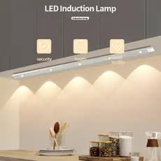 60CM Luz LED Sem Fio sensor De Inteligente Do Guarda-Roupa Quarto De Conveniência Carregamento USB