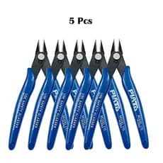 Kit De 5 Alicates E Descascadores De Corte Nivelados Diagonais De Precisão