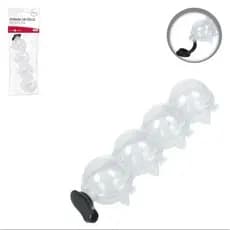 Forma de Gelo Esferico 23cm Silicone para Drinks Whisky Coqueteis Bar Esfera Grande Reutilizavel Facil Desenformar