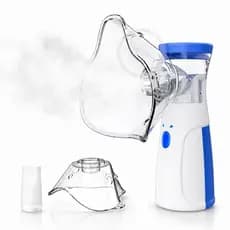 Inalador Portátil Silencioso Ultrassônico Nebulizador Adulto Infantil Mini Compacto Uso Diario Facil