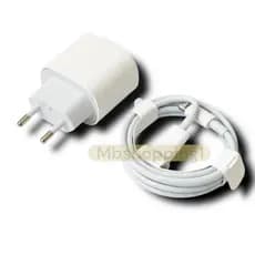 Kit Carregador De iPhone Fonte com Cabo Carregamento Rápido 20w USB-C