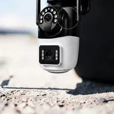 Câmera  Rede Sem Fio À Prova D'água 1080 Amplamente Utilizada 360 Noturna Infravermelha Wi-Fi Visão
