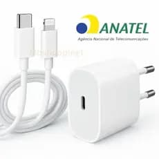 Original Carregador iPhone 20W Turbo Pro Xr Xs Usb C Lacrado iPhone 11 12 13 14 Original  Leve Turbo