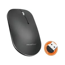 Mouse Sem Fio 2.4Ghz Óptico SHA-08 H'maston Wireless Bluetooth Receptor USB Mouse para Escritório
